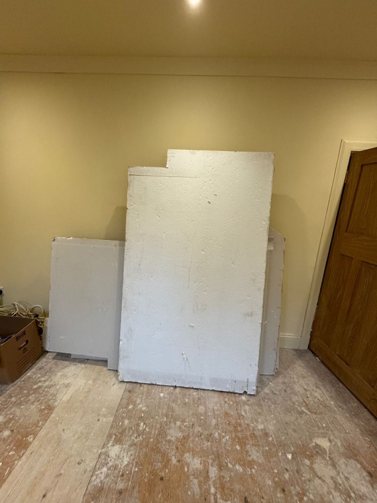 Free - insulated plasterboard off