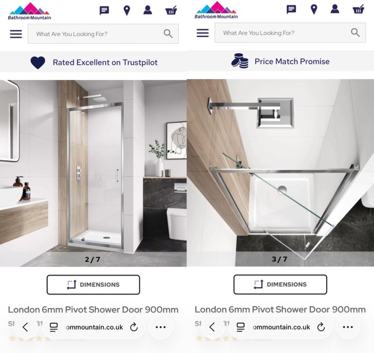 Brand new shower glass & paints 