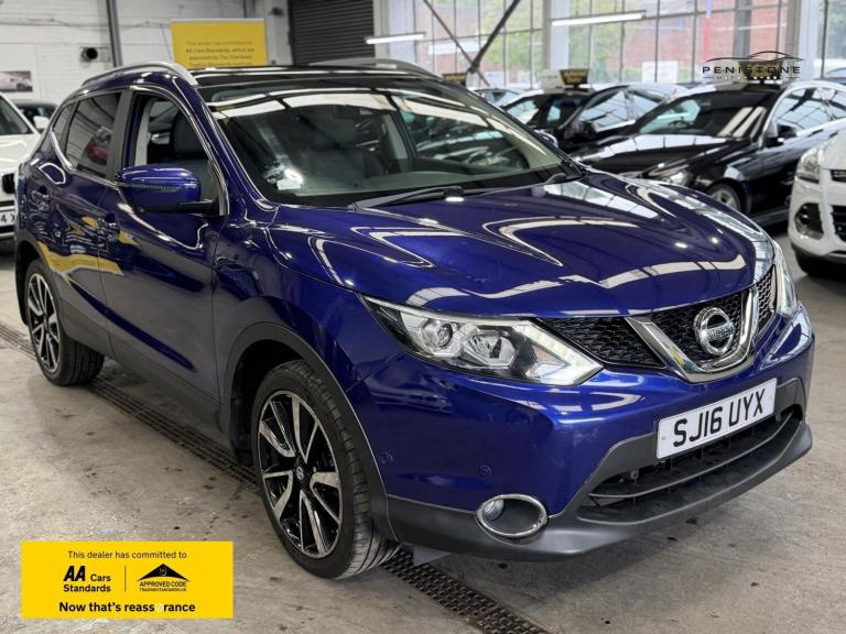 2016 Nissan Qashqai 1.6 dCi Tekna SUV 5dr Diesel XTRON 2WD Euro 6 (s/s) (130 ps) HATCHBACK Diesel...