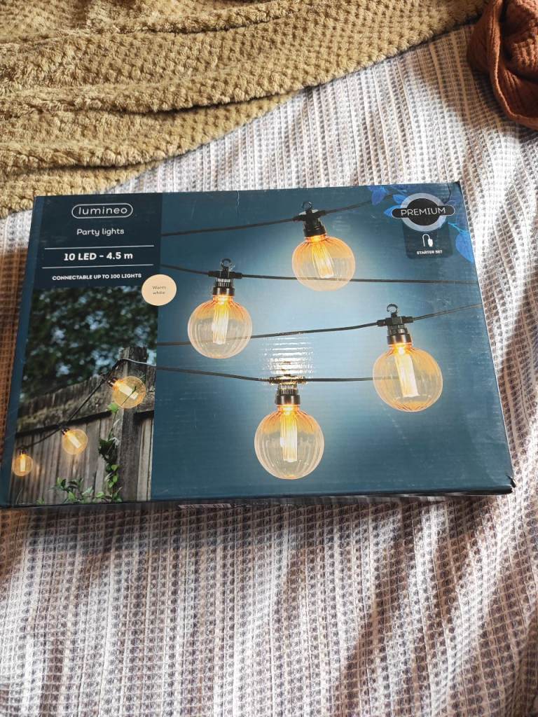 Lumineo Outdoor Party String Led Lights (4.5m)