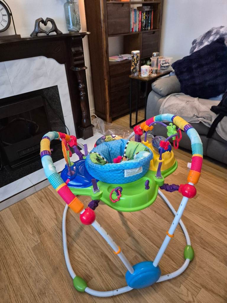Baby Activity Jumper Walker - Multicoloured, Good Condition