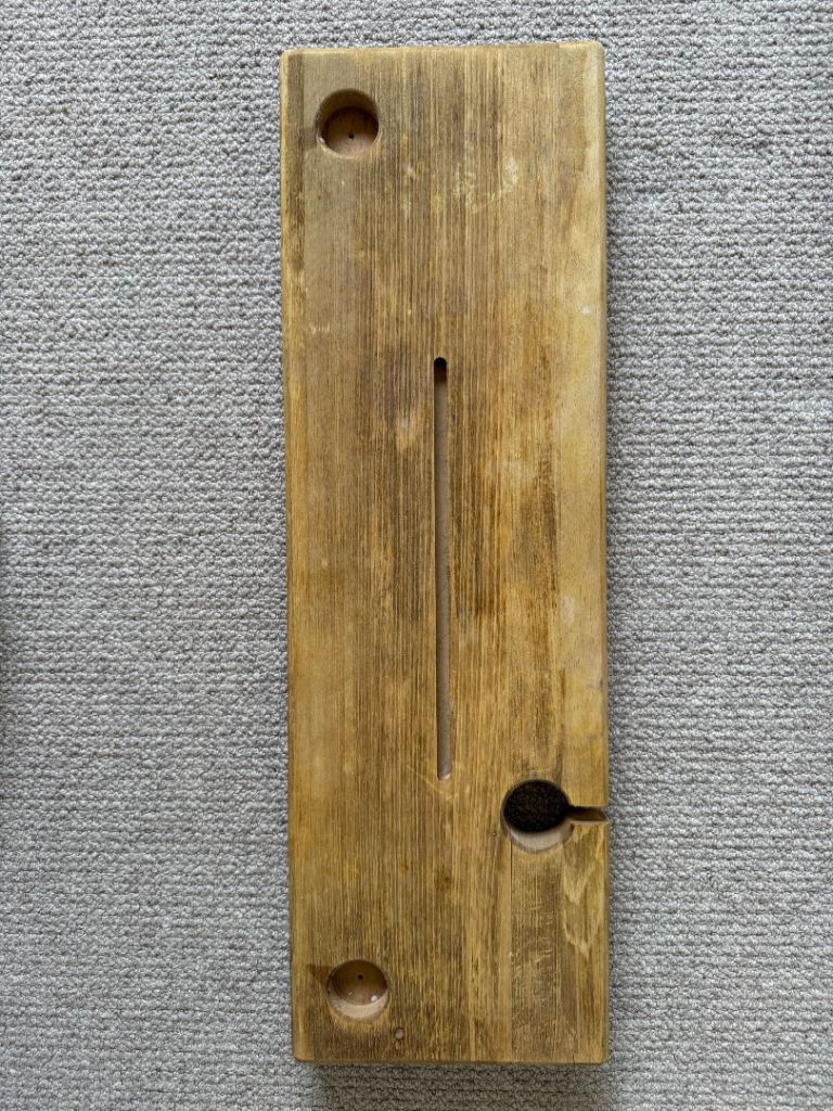 Wooden bath tray / bridge 
