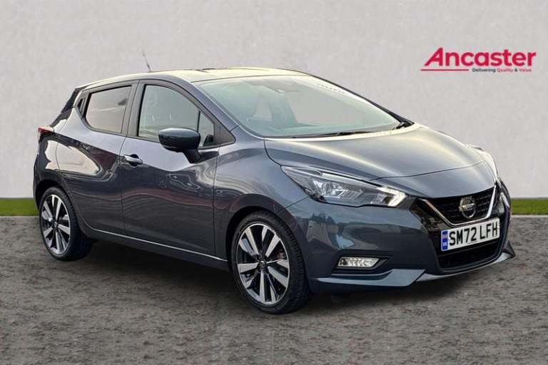 2022 Nissan Micra 1.0 IG-T 92 Tekna 5dr CVT HATCHBACK PETROL Automatic