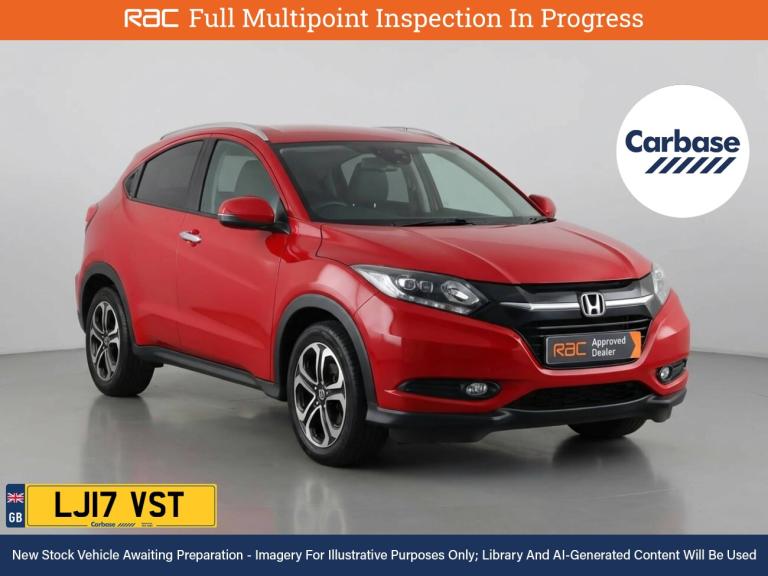 2017 Honda HR-V 1.5 i-VTEC EX SUV 5dr Petrol CVT Euro 6 (s/s) (130 ps) SUV PETROL Automatic