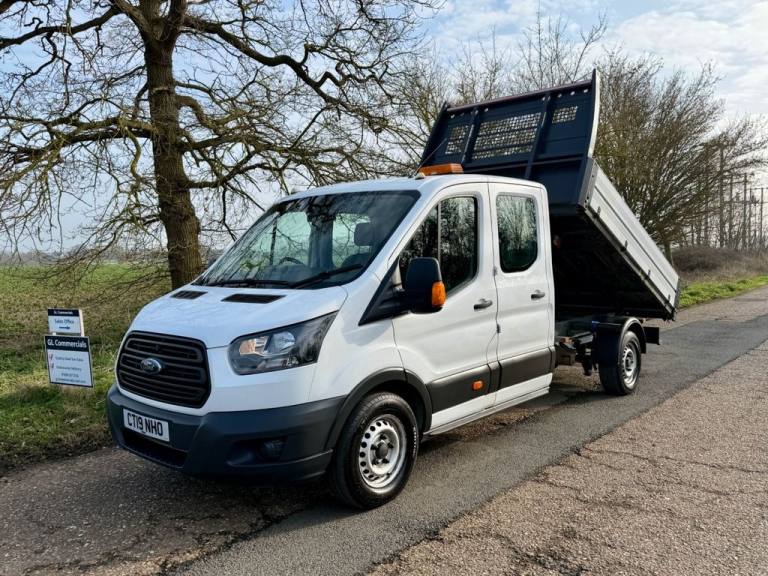 2019 19 FORD TRANSIT TIPPER 2.0 350 ECOBLUE DOUBLE CAB RWD L3 * TIPPER 40,960 * 