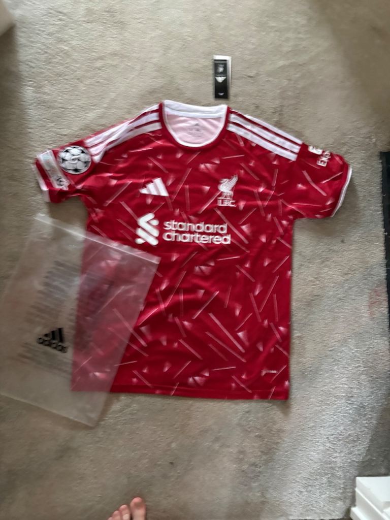 New Adidas Liverpool Football Shirt - 'EKITIKE 22'