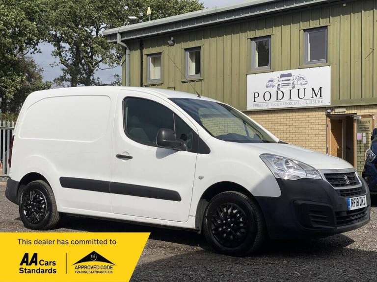 2018 Peugeot Partner 625 SE 1.6 16v 98 Van PANEL VAN PETROL Manual