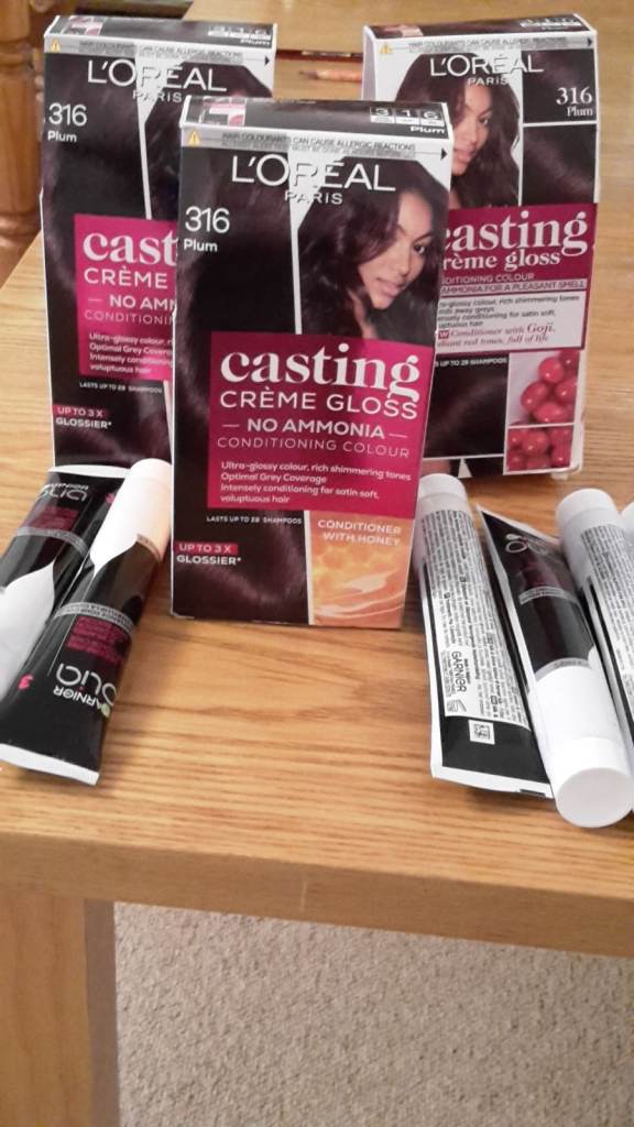L'Oreal Casting Creme Gloss 316 Plum Hair Dye - New , £5.00 for Sale