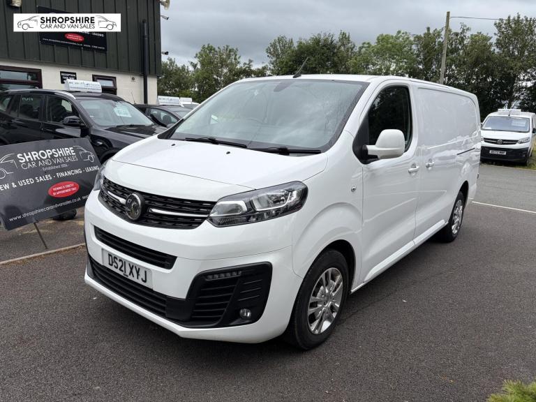 2021 Vauxhall Vivaro 2900 1.5d 100PS Sportive H1 Van PANEL VAN DIESEL Manual