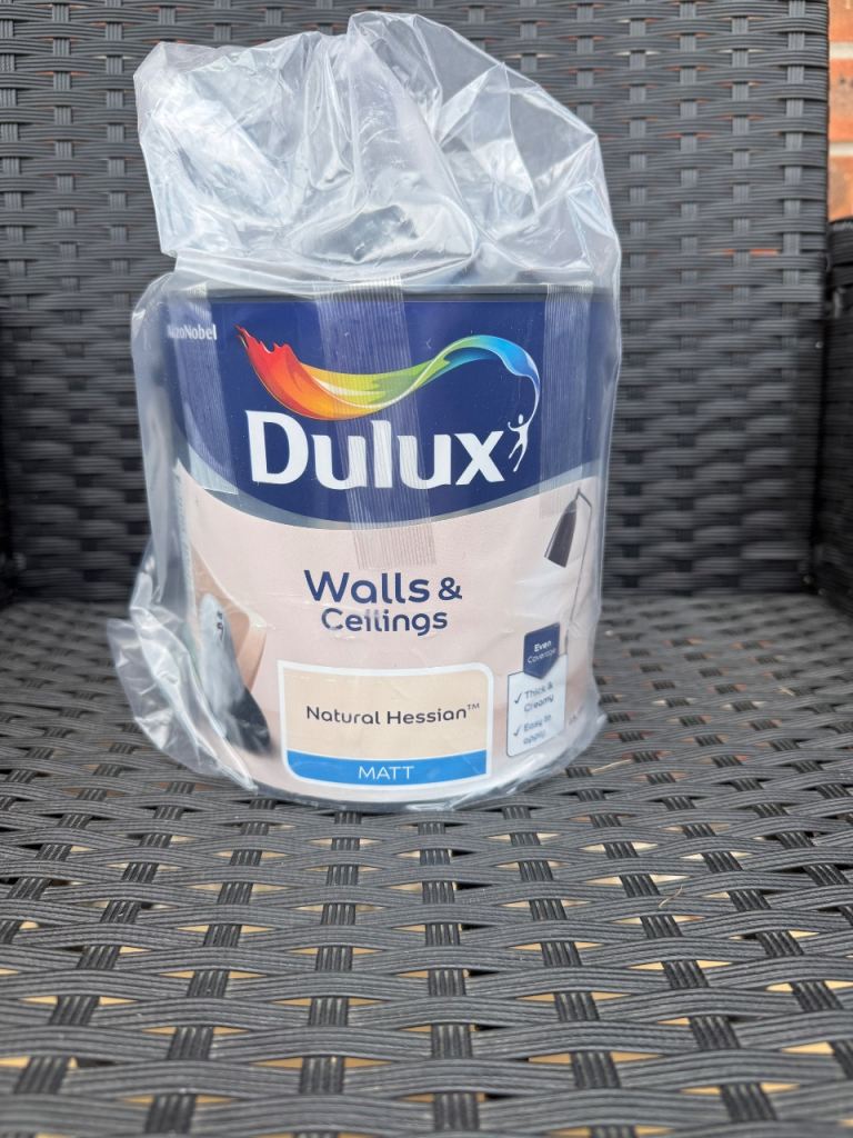 Dulux Walls & Ceilings Natural Hessian Matt Paint 2.5L
