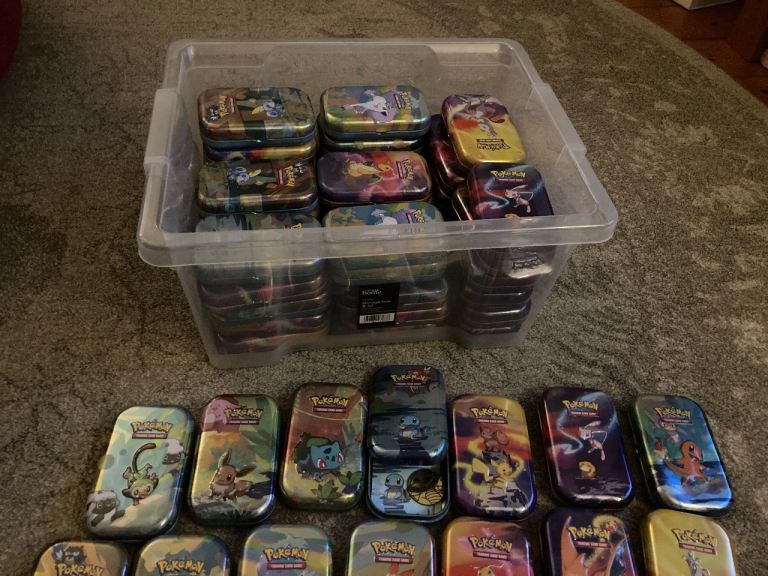 Pokemon Mini Tins - Various Designs 