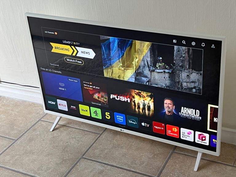 LG 43 Inch Smart 4K UHD LED HDR Freeview TV