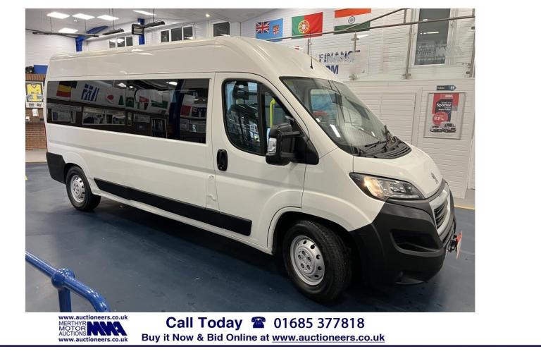 2018 Peugeot Boxer 435 2.0HDI BLUE 130PS L3H2 LWB 6 SEAT DISABLED ACCESS MINIBUS ------------- Mi...