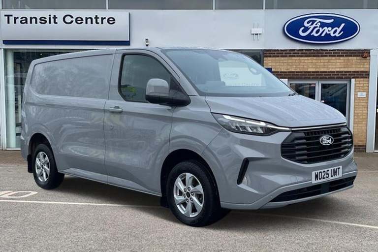2025 Ford Transit Custom 280 Limited L1 SWB FWD 2.0 EcoBlue 136ps Manual Panel Van Diesel Manual