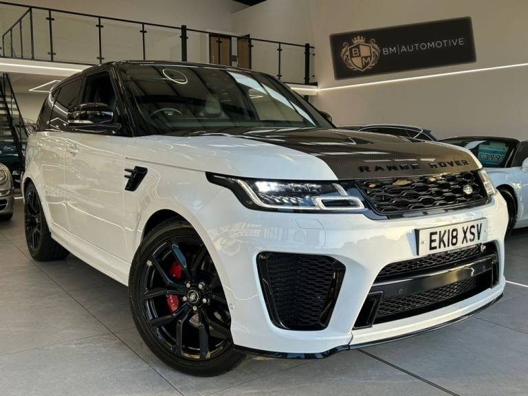 image for 2018 Land Rover Range Rover Sport 5.0 V8 S/C 575 SVR 5dr Auto ESTATE PETROL Automatic