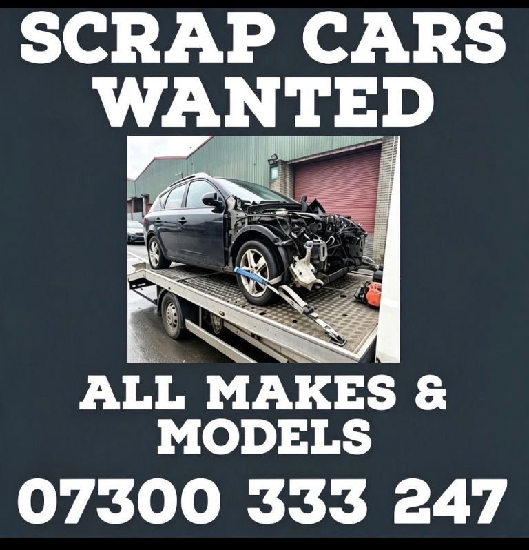 SCRAP CARS WANTED