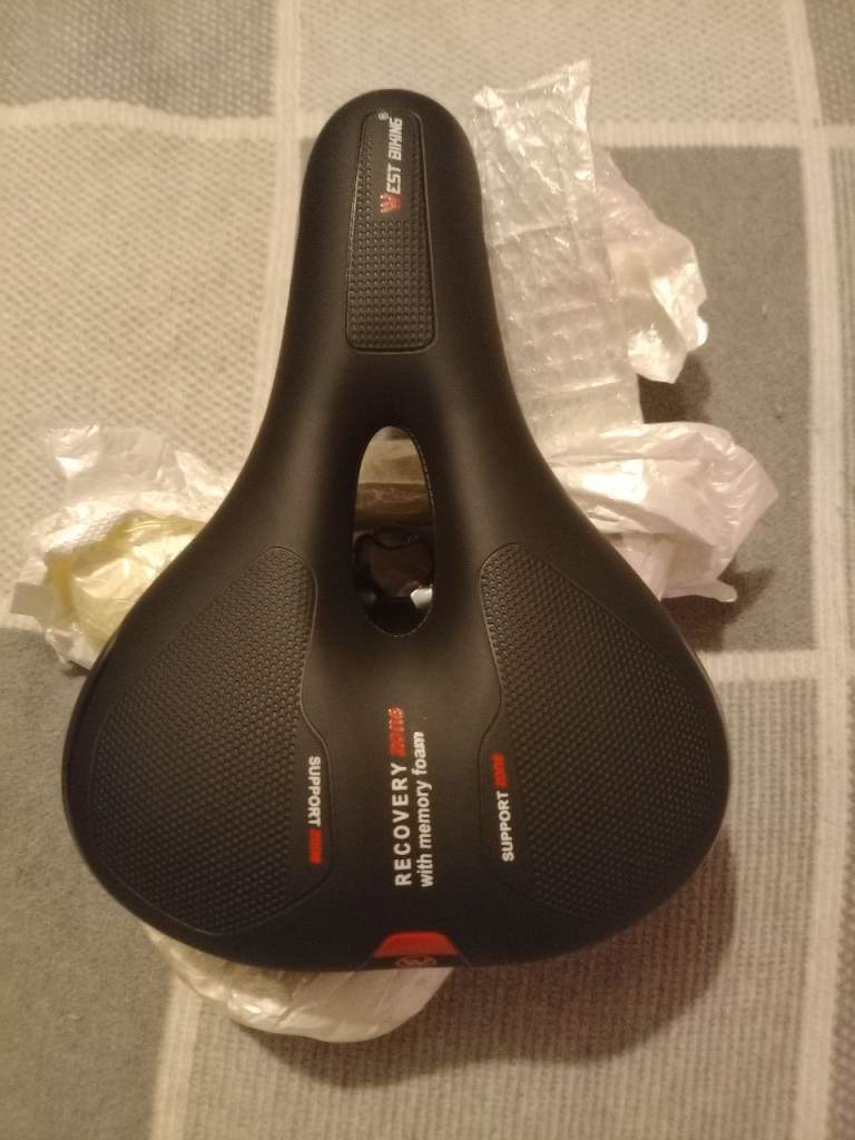 Brand New memory foam bike seat 