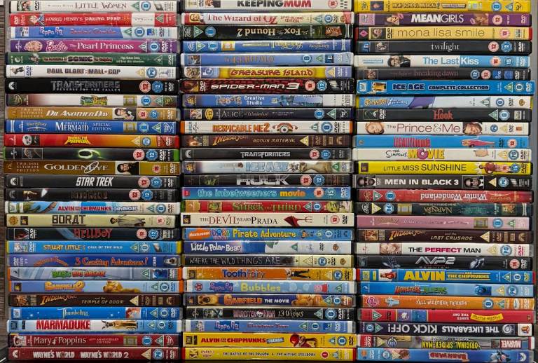 270+ DVDs - Action, Drama, Comedy 