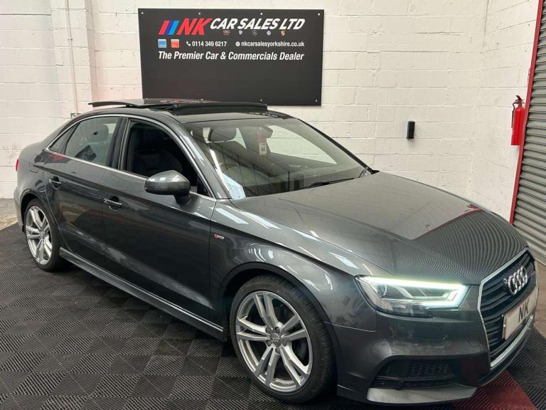 2017 Audi A3 1.4 TFSI S Line 4dr S Tronic SALOON PETROL Automatic