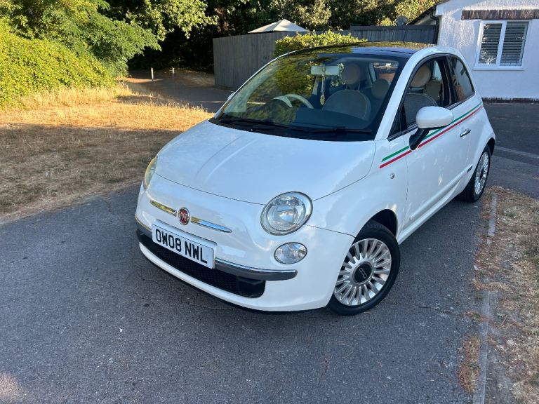 Fiat, 500, Hatchback, 2008, Manual, 1368 (cc), 3 doors