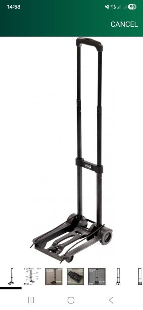 image for Folding trolley 
