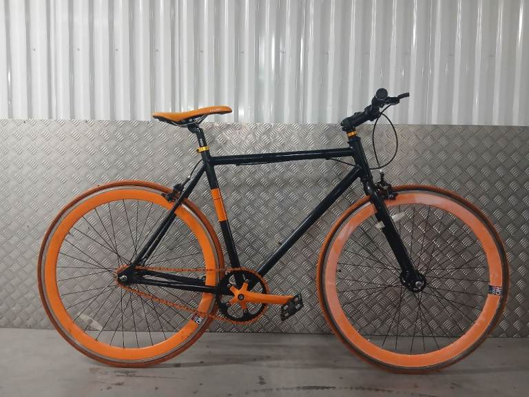Mens no logo single speed bike 