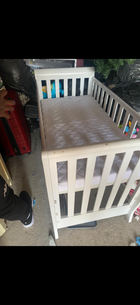 Free cot and stroller 