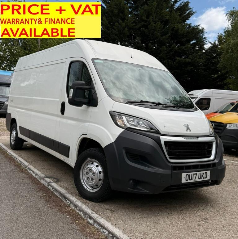 2017 Peugeot Boxer 2.0 BlueHDi 335 Professional L3 LWB  PANEL VAN Diesel Manual