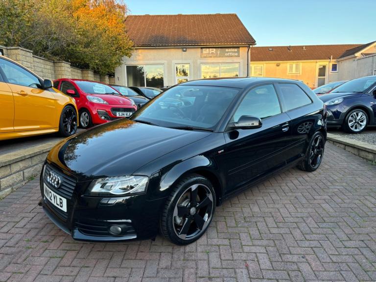 2012 Audi A3 2.0 TFSI Black Edition S Tronic quattro Euro 5 3dr HATCHBACK Petrol Automatic