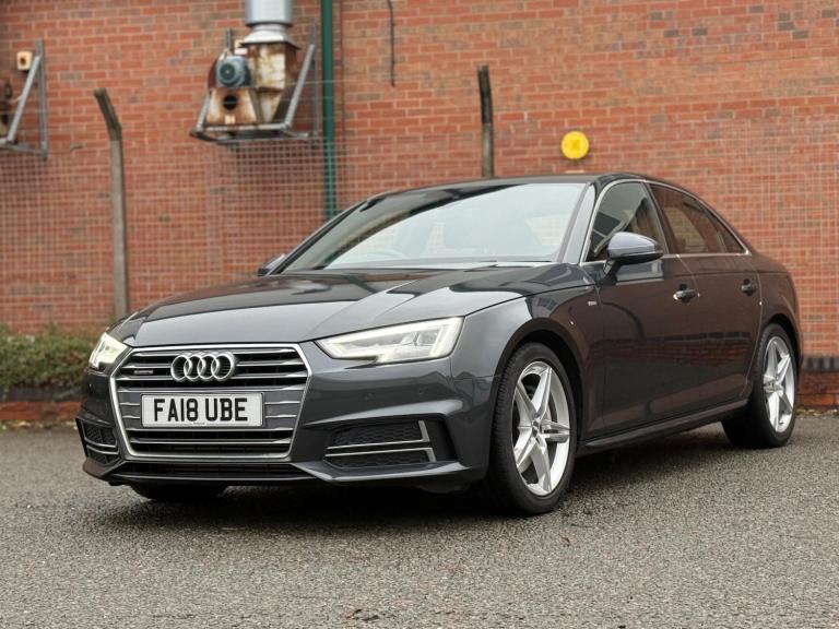 2018 Audi A4 2.0T FSI 252 Quattro S Line 4dr S Tronic [Ltr/Alc] SALOON PETROL Automatic