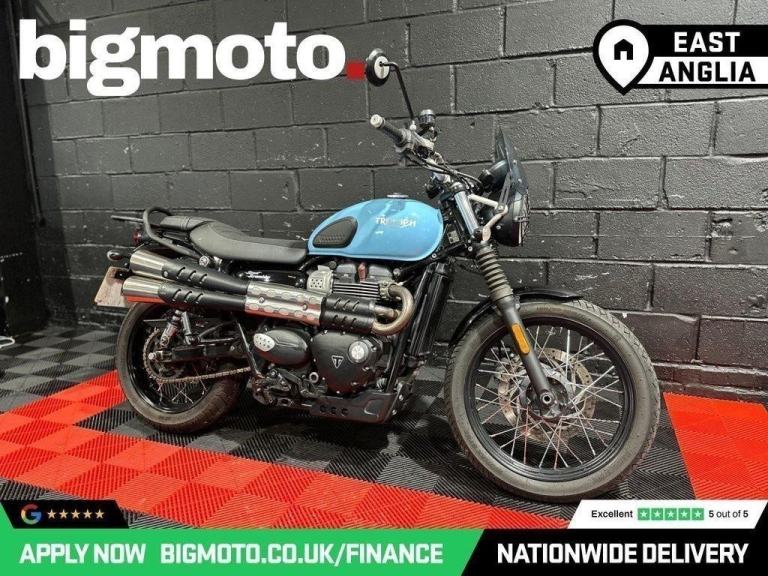 2018 18 TRIUMPH STREET SCRAMBLER FINANCE SPECIALISTS APPLY NOW