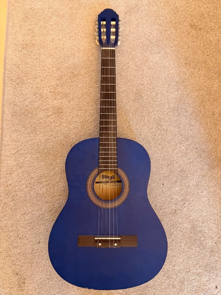 3/4 Tiger Acoustic Guitar