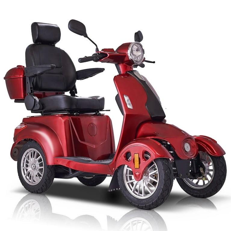 Red Mobility Scooter - 4 Wheel
