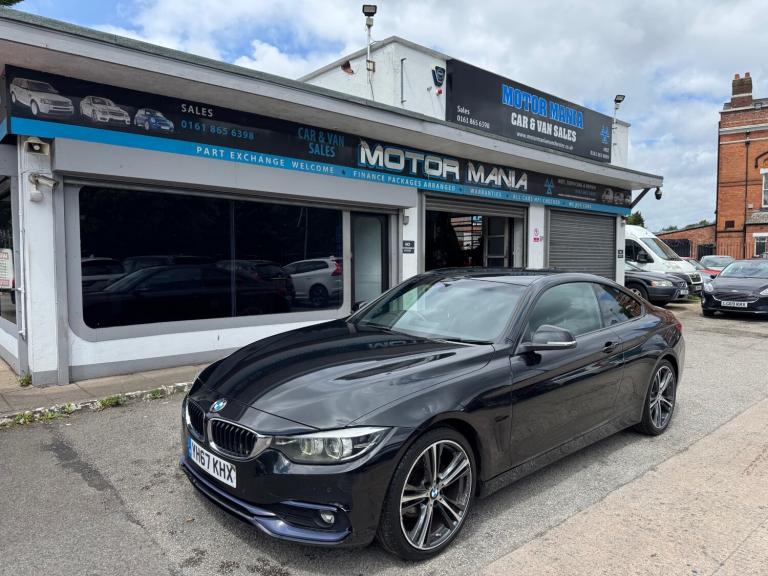 2017 BMW 4 Series 420d [190] Sport 2dr Auto [Business Media] COUPE Diesel Automatic