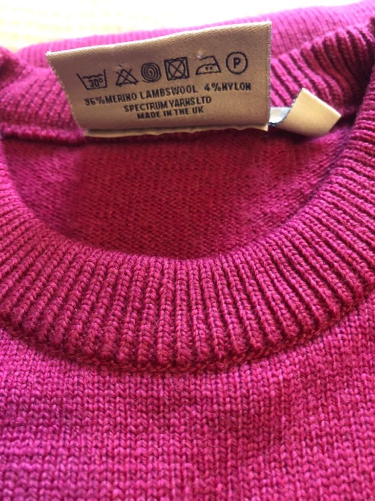 Kingsbarns logo merino jumper