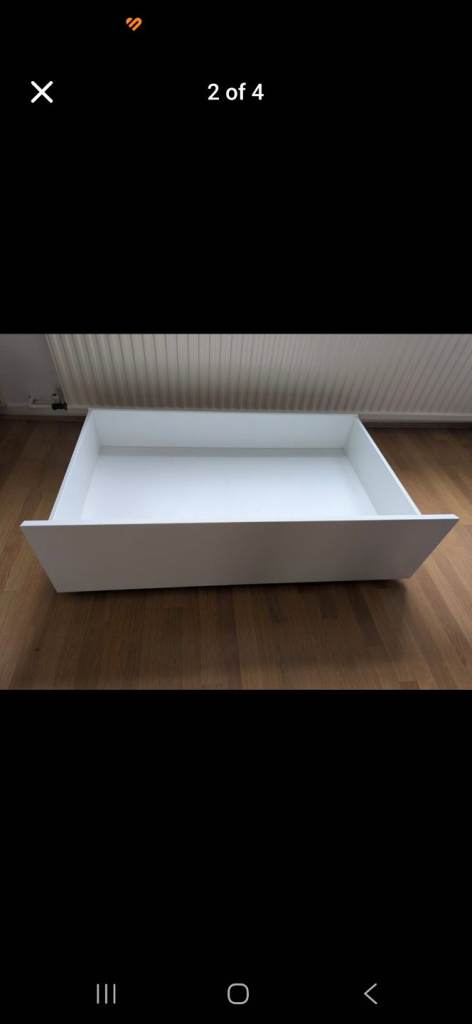 Ikea underbed drawer x 2