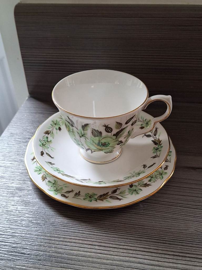 Vintage Tea Cup, Saucer and Side Plate Sets - Floral Designs