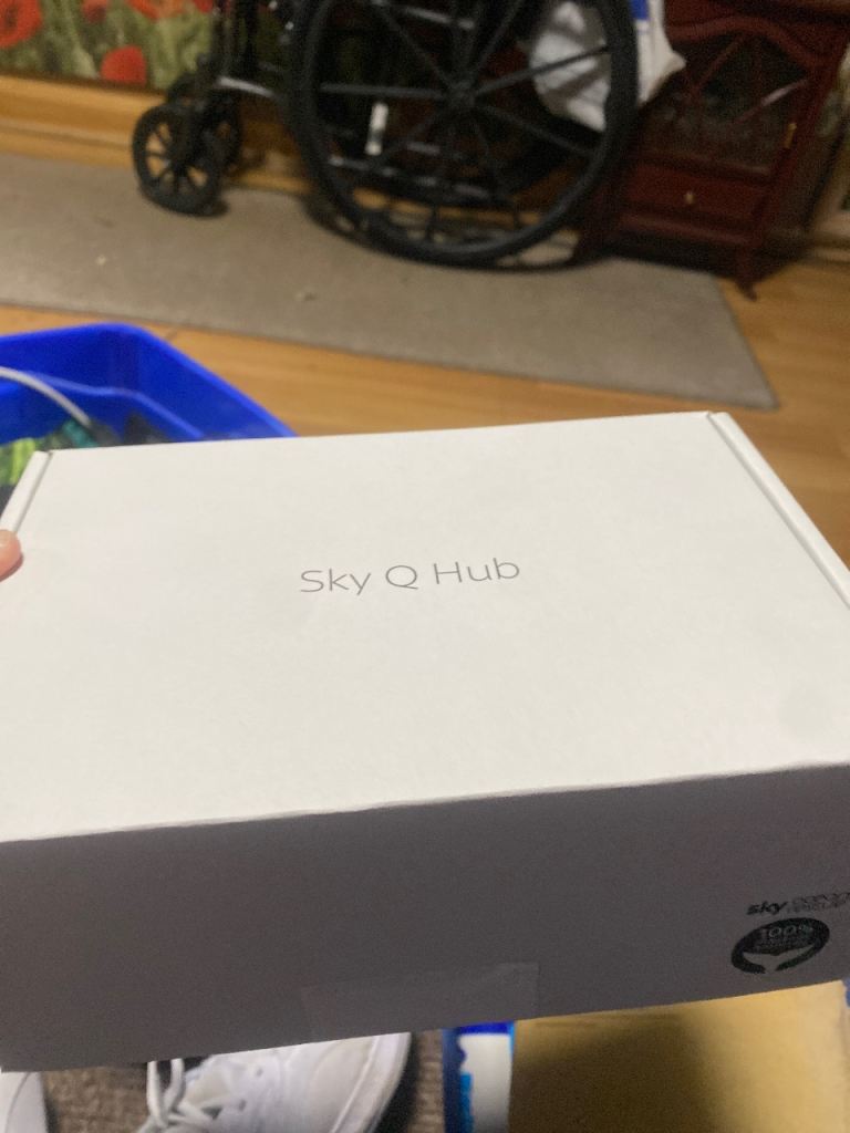 Sky Q Hub – As Good As New, Boxed