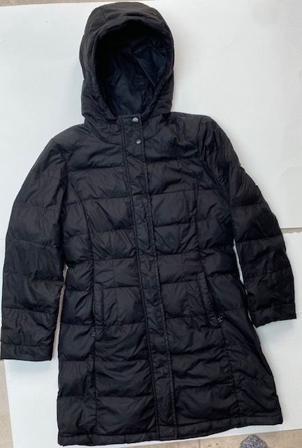 North Face Women's Goose Down Jacket Women's Knee length - Size Medium - Black