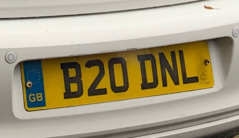 Cherished Number Plate 