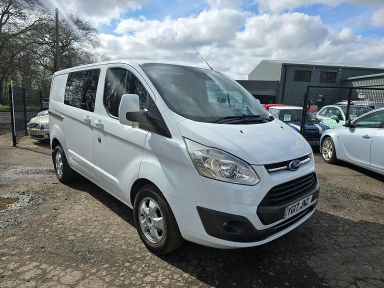 2017 Ford Transit Custom 2.0 TDCi 130ps Low Roof D/Cab Limited Van PANEL VAN Diesel Manual