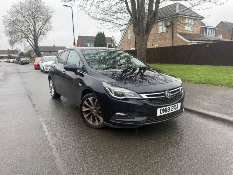 2018 Vauxhall Astra 1.4i Turbo Design Euro 6 5 Doors ULEZ Free 1 Year MOT Smooth Drive New Clutch