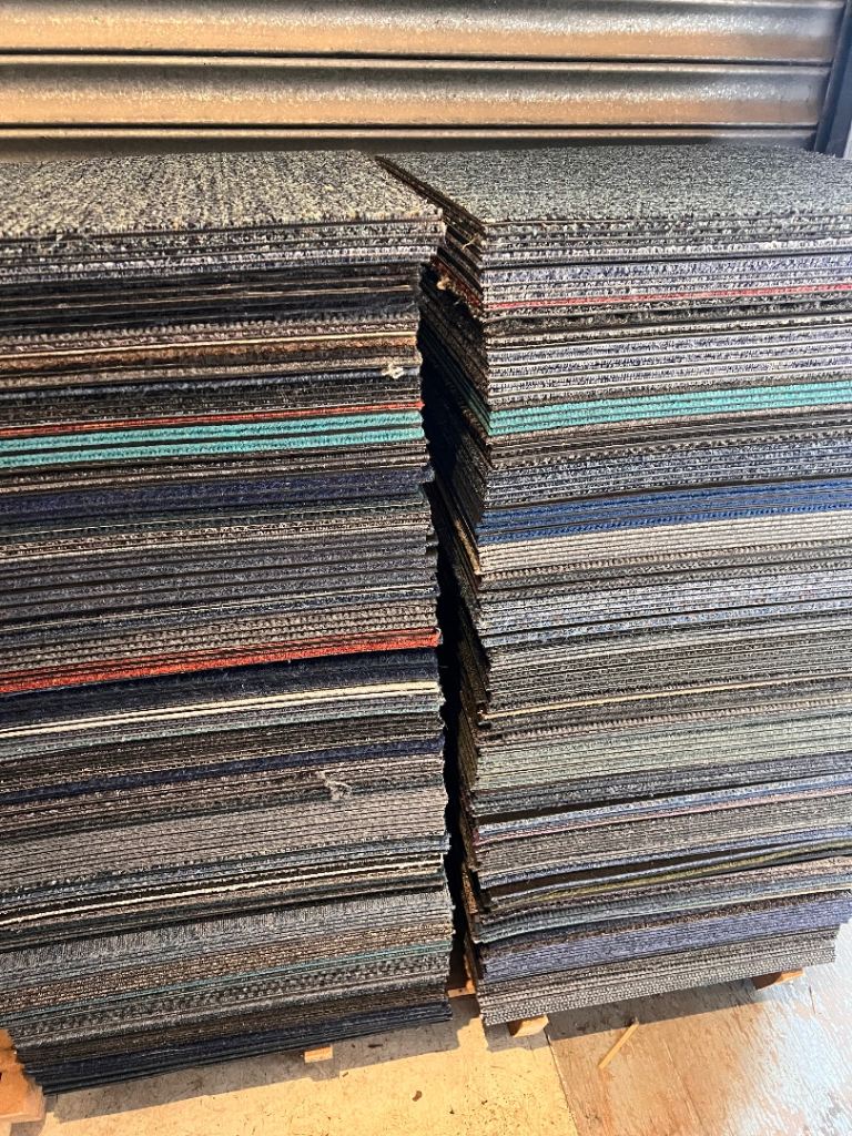 image for Carpet tiles new from 50p to £2.50 each 