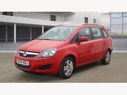 2014 Vauxhall Zafira 1.8i [120] Exclusiv 5dr MPV PETROL Manual