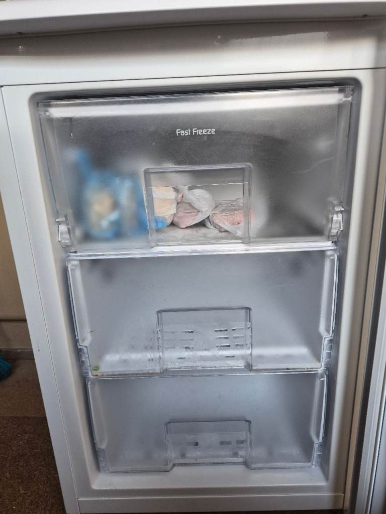 Beko Freestanding Freezer - White, Good Condition