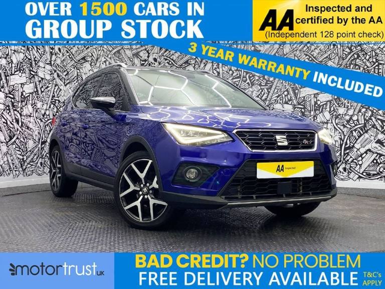 2020 SEAT Arona 1.0 TSI GPF FR Sport SUV 5dr Petrol DSG Euro 6 (s/s) (115 ps) HATCHBACK Petrol Au...