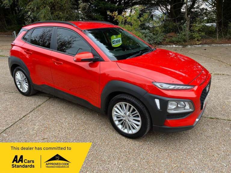 2018 Hyundai KONA 1.0 T-GDi Blue Drive SE Euro 6 (s/s) 5dr HATCHBACK Petrol Manual