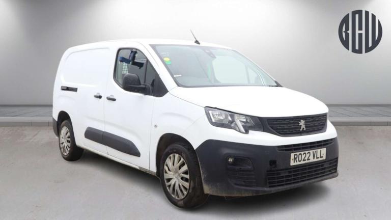 2022 Peugeot Partner 1.5 Partner Professional Premium Blue HDi Crew Cab Panel Van Diesel Manual