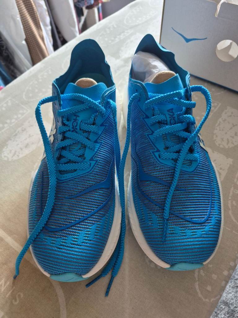 Hoka Mach 5 Running Shoes - Blue, UK 8.5, Brand New