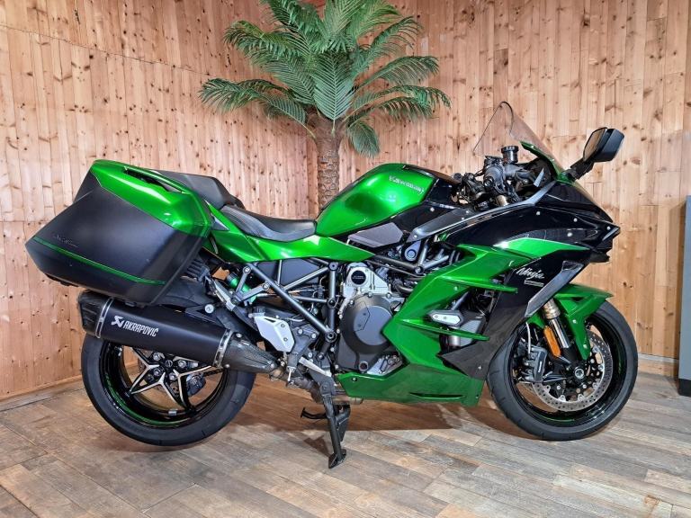 KAWASAKI NINJA H2 SX SE - 2018 - ONE OWNER - 9943 MLS - PANNIERS - AKRA *SOLD*